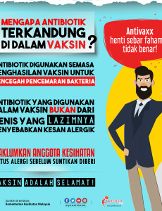 Mengapa Antibiotik Terkandung Di Dalam Vaksin?